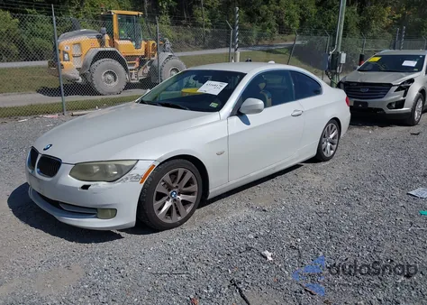 2011 BMW 328I из США, поврежденный, VIN WBAKE3C5XBE557584